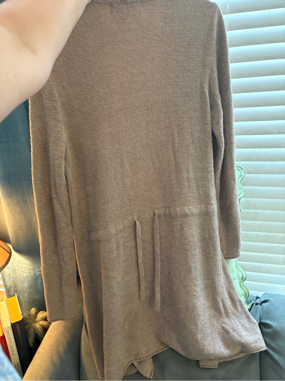 Barefoot dreams light drown cardigan - Picture 5 of 7